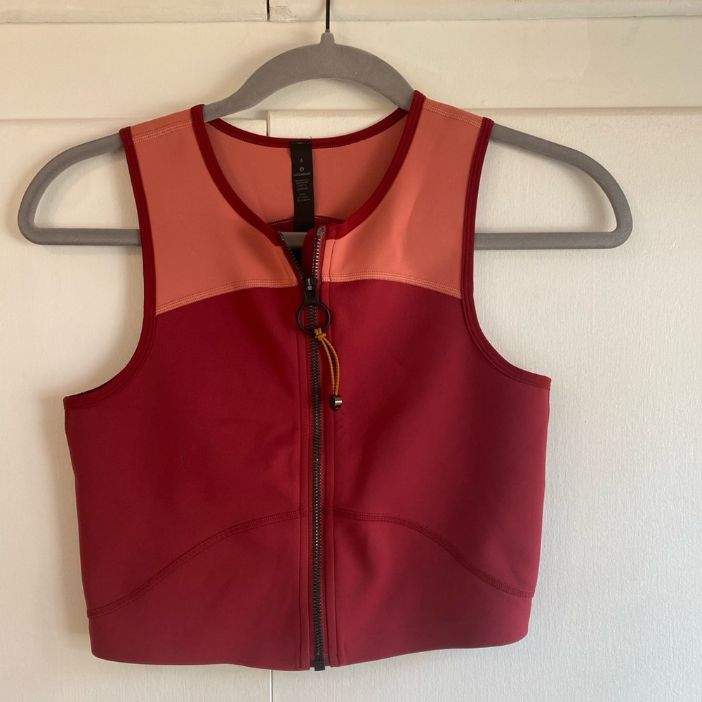 Size 4 Lululemon x Romsanda tank top